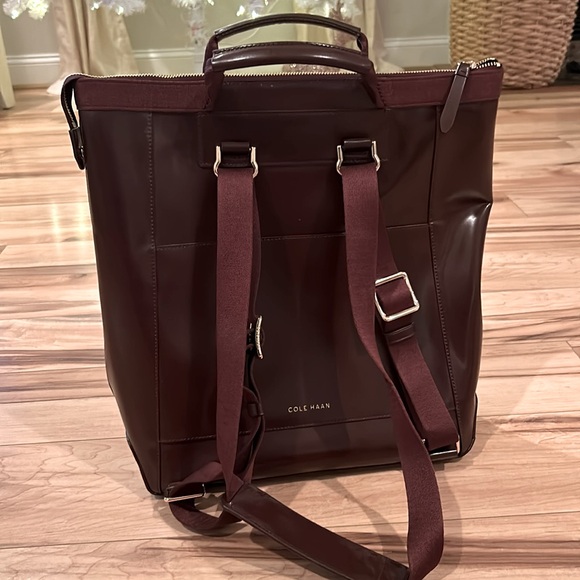 Cole Haan Grand Ambition Backpack recycled, leather. Sample - Picture 2 of 6